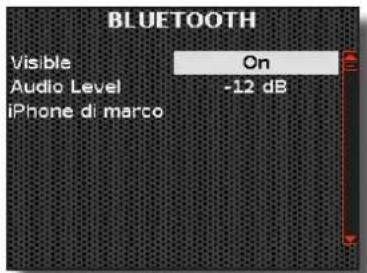 KORG Fisa Suprema - Réglage du niveau d'entrée audio Bluetooth® - 1