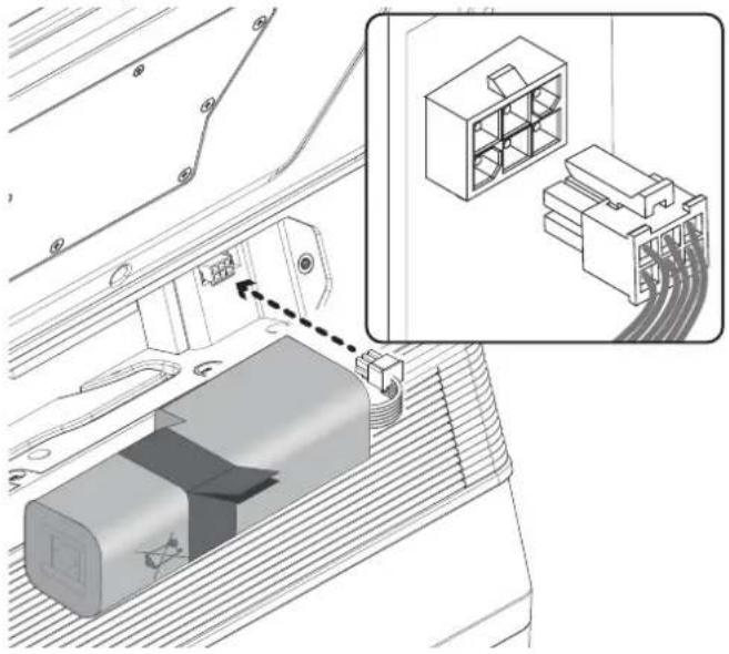KORG Fisa Suprema - Installer le bloc-batterie - 4