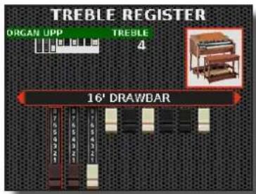 KORG Fisa Suprema - Curseurs DRAWBARS - 1