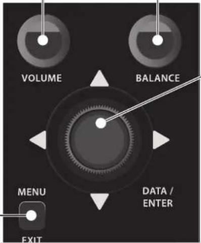 KORG Fisa Suprema - Bouton Menu/Exit - 1