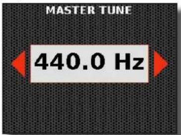 KORG Fisa Suprema - Tuning avec d'autres instruments (Master Tuning) - 1
