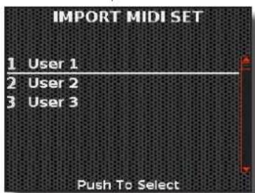 KORG Fisa Suprema - Importation d'un ensemble MIDI à partir d'une mémoire USB - 2