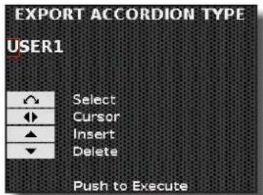 KORG Fisa Suprema - Exportation de votre propre type d'accordéon dans une mémoire USB - 3