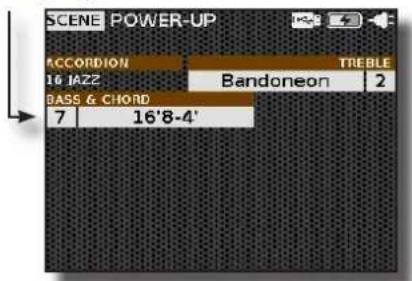 KORG Fisa Suprema - Appuyez sur le bouton [ACCORDION] pour activer la partie de la section souhaitée. - 2