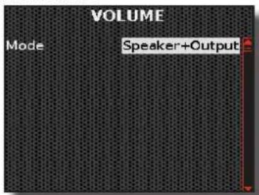 KORG Fisa Suprema - Réglage séparé du niveau audio pour les haut-parleurs internes et les jacks [OUTPUT]. - 1