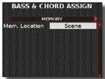 KORG Fisa Suprema - Comment assigner une fonction aux six boutons du clavier à boutons Bass & Chord ? - 1
