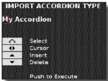 KORG Fisa Suprema - Importer son propre type d'accordéon dans une mémoire USB - 4