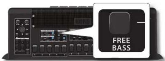 KORG Fisa Suprema - Mode du clavier à boutons « Free Bass » - 1