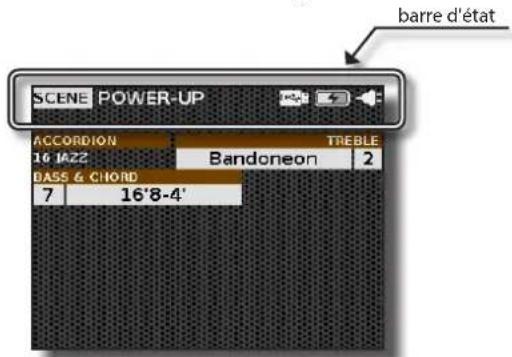 KORG Fisa Suprema - Indication de la charge restante de la batterie - 1