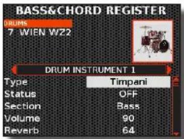 KORG Fisa Suprema - DRUM INSTRUMENT 1 \~ 6 - 1