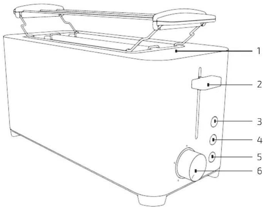 CECOTEC YummyToast Extra Double - INHOUD - 1
