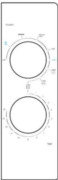 CECOTEC Microondas Grill - BEDIENFELD - 1