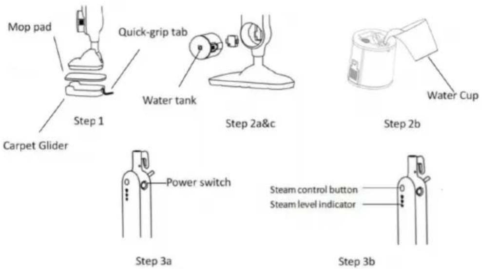 CECOTEC HydroSteam 3030 Active - Waarschuwing: - 13