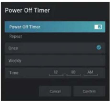 RCA iRV50U3 - Power Off Timer - 1
