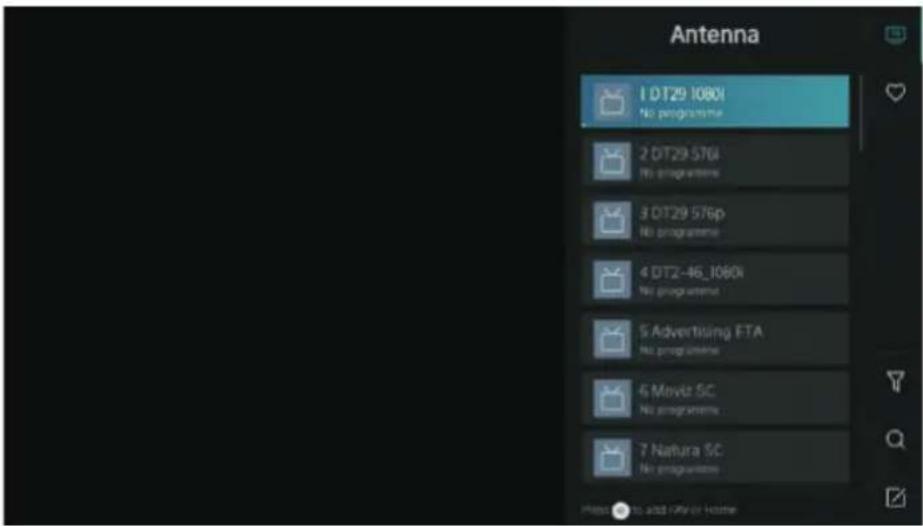 RCA iRV50U3 - Lista de Canales - 1