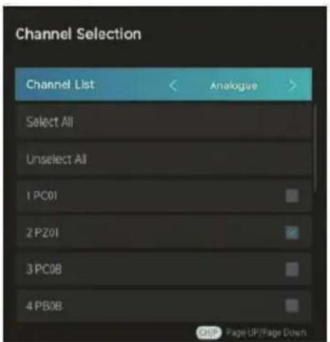 RCA iRV50U3 - Channel Selection (Selezione canale) - 1