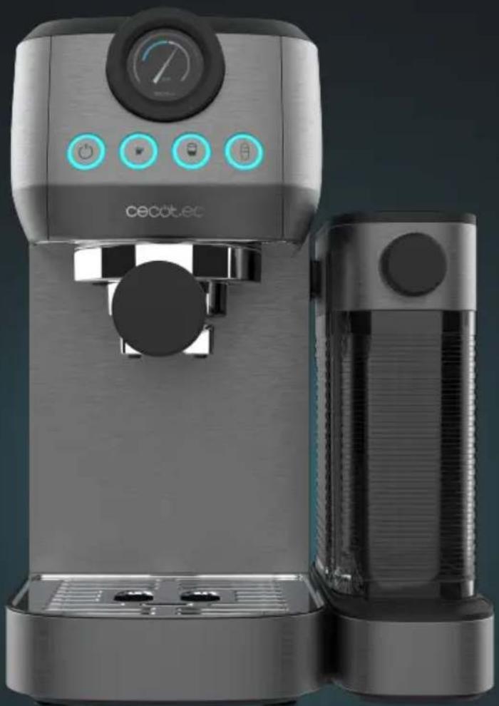 CECOTEC Power Espresso 20 Steel Pro Latte - 1