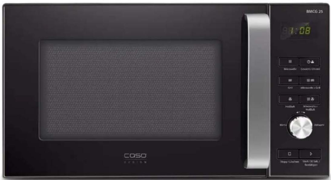 CASO BMCG25 - Microondas, grill y horno de convección BMCG25 - 1