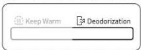 SAMSUNG MS32DE4504AG - Verwendung der Deodorisation (Geruchsbeseitigung)-Funktionen - 1
