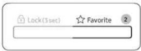 SAMSUNG MS32DE4504AG - Utilisation des fonctions Favorite (Favoris) - 1