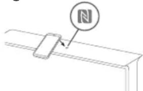 SAMSUNG GQ43LS01DBU - De NFC on TV-functie gebruiken - 3