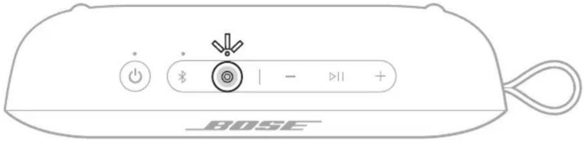 BOSE SoundLink Flex 2nd Gen - 在扬声器上按快捷功能按钮 Ⓞ。 - 1
