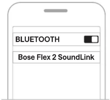 BOSE SoundLink Flex 2nd Gen - Via de Bluetooth-instellingen van uw apparaat - 2