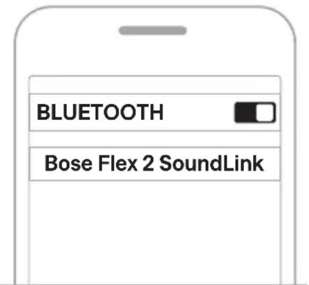 BOSE SoundLink Flex 2nd Gen - Ved hjælp af din enheds Bluetooth-indstillinger - 2