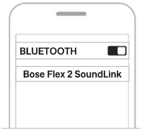 BOSE SoundLink Flex 2nd Gen - Using your device's Bluetooth settings - 2