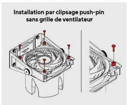 Noctua NV-FS1 - Retirer la grille du ventilateur pour une acoustique améliorée - 2