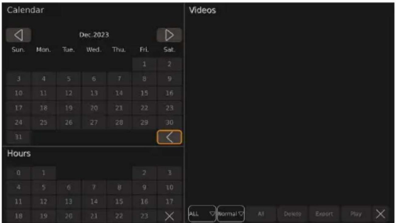 DOMETIC CAM360AHDHD - Leschideți setările Video . - 1