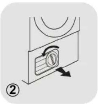 HAIER HD110-A3959RE-S - To clean the sponge filter - 2