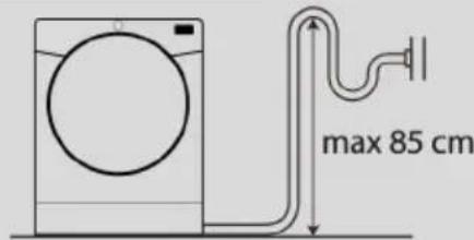 HAIER HD110-A3959RE-S - Montaggio del kit tubo di scarico - 1