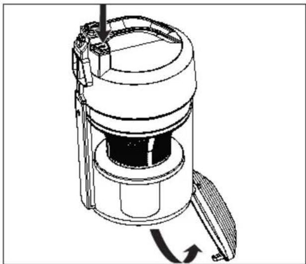 MEDION LIFE P4000 - Stofreservoir legen - 2