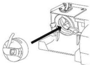 MEDION LIFE SM60 (MD 10689) - Pulizia e lubrificazione dell'alloggiamento delle spolett e - 10