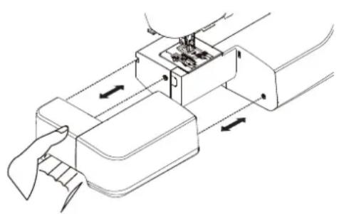 MEDION LIFE SM60 (MD 10689) - Montaje y desmontaje de la mesa extraible - 2
