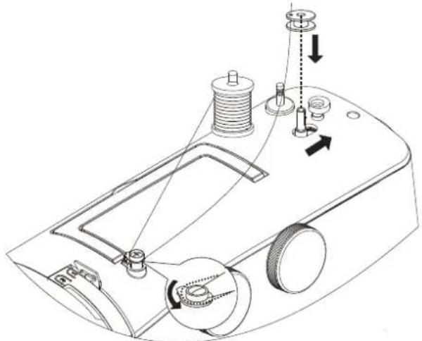 MEDION LIFE SM60 (MD 10689) - Bobinage de la canett e defi I inférieur - 1