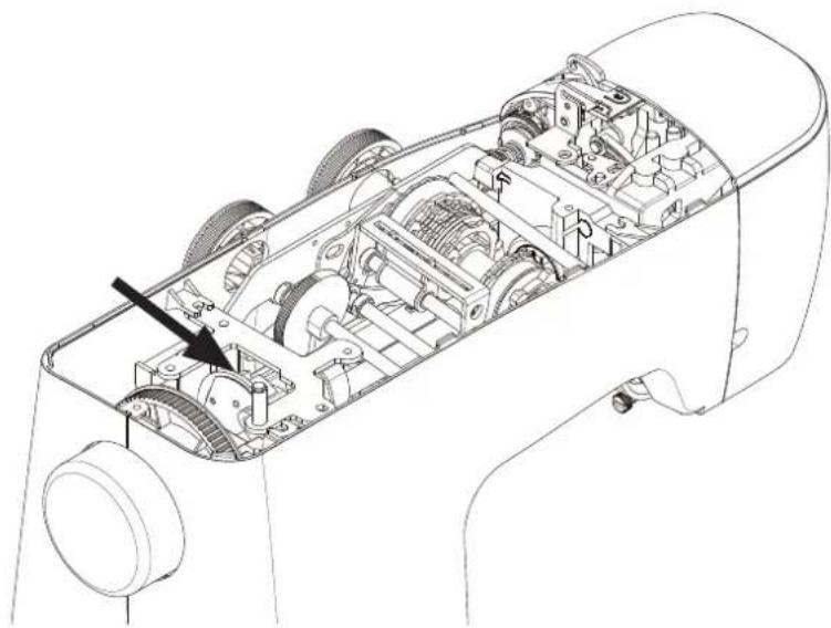 MEDION LIFE SM60 (MD 10689) - Oil the mechanism under the top cover - 2