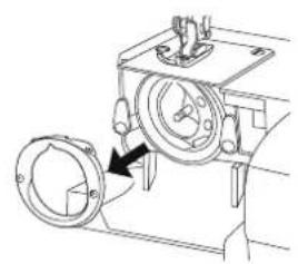 MEDION LIFE SM60 (MD 10689) - Limpieza y lubricacion de la caja de bobina - 3