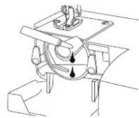 MEDION LIFE SM60 (MD 10689) - Limpieza y lubricacion de la caja de bobina - 6