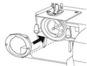 MEDION LIFE SM60 (MD 10689) - Limpieza y lubricacion de la caja de bobina - 8