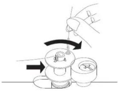 MEDION LIFE SM60 (MD 10689) - 8.2.Onderdraadspoelopspoelen - 3