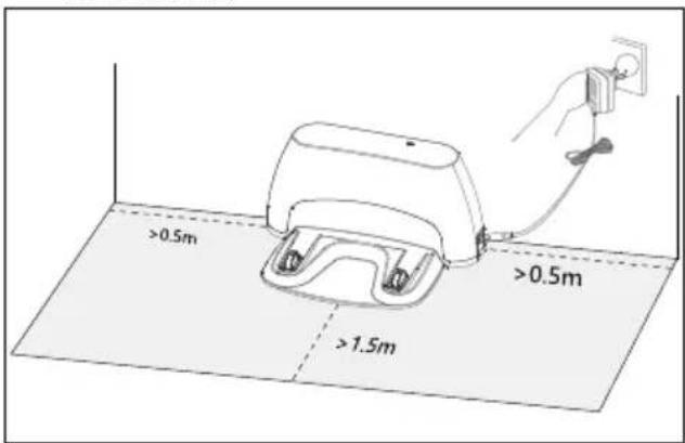MEDION E35 (MD 11157) - Mise en place de la sta- tion de charge - 1