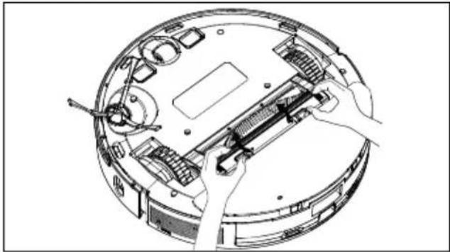 MEDION X41 SW+ - Saugöff nung und Bürste reinigen - 1
