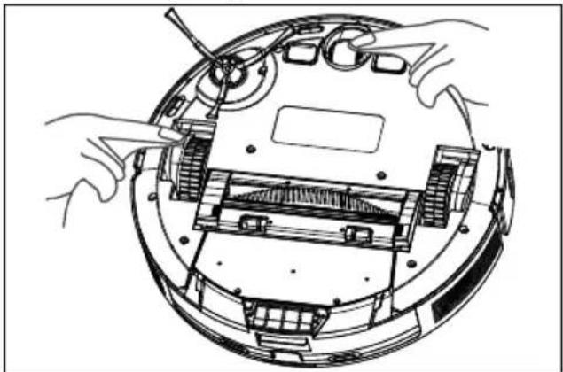 MEDION X41 SW+ - Laufrad/Vortriebräder reinigen - 2