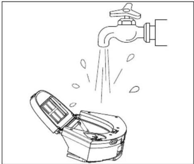 MEDION X41 SW+ - Staubbehälter/Wasser-tank reinigen - 3
