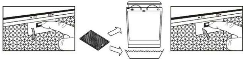 HAIER HABT9CBS6XBSLC - Cleaning filters - 1