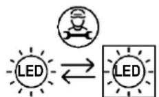 HAIER HABT9CBS6XBSLC - Sostituzione delle lampade - 1