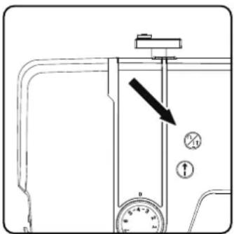 MEDION LIFE SD36 - Regolazione della posizione fi nale dell'ago - 1