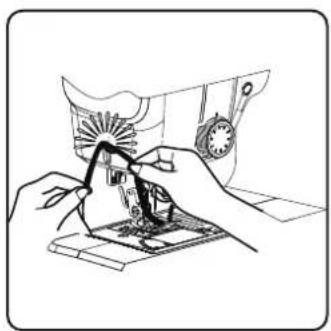 MEDION LIFE SD36 - Cutting the thread - 1